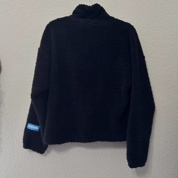 LEVI'S Aura Sherpa Black NWT size Small - Picture 7 of 7